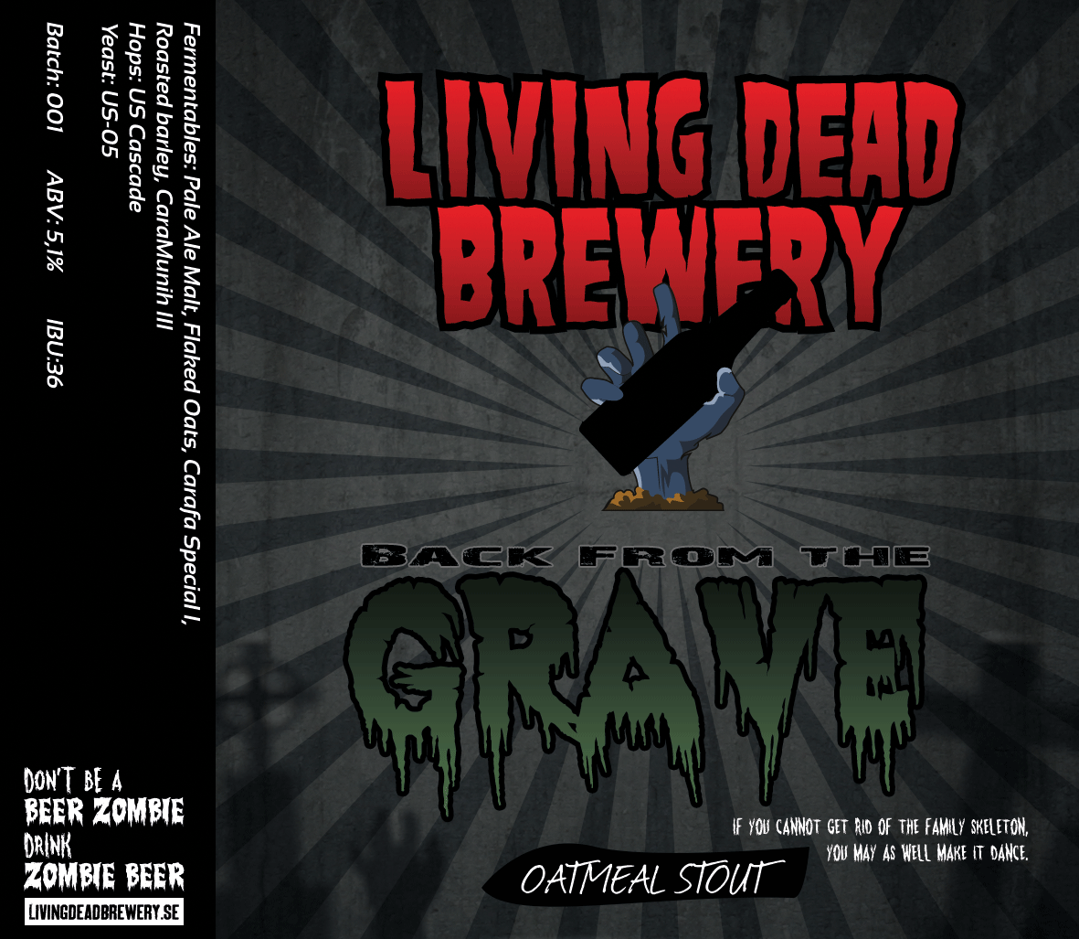 Back From The Grave [Oatmeal Stout]