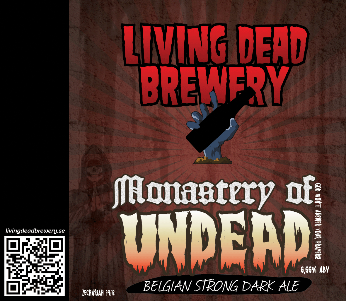 Monastery of Undead [Belgian Strong Dark Ale]